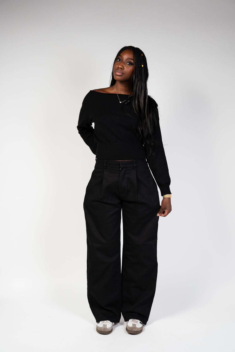 Cece black trouser