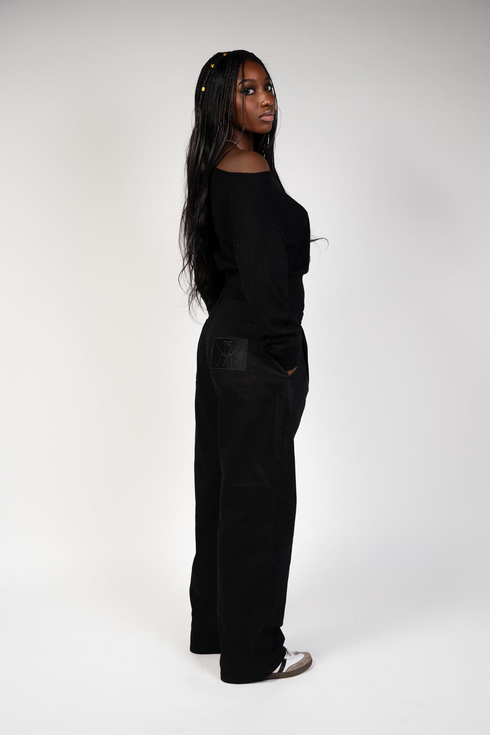 Cece black trouser