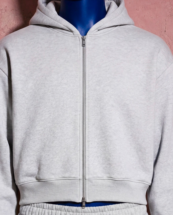 Ash Grey heavyweight hoodie