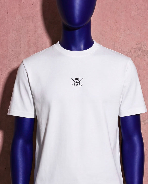 Kioo boxy white Tee